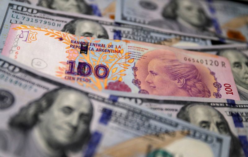 Argentina's parallel peso strengthens on new economic measures, stock index plummets